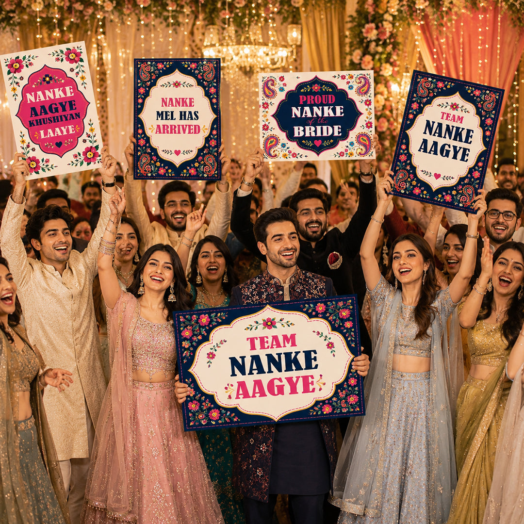 Jaggo Nanke Mel Signs, Punjabi Team Nanke Signs
