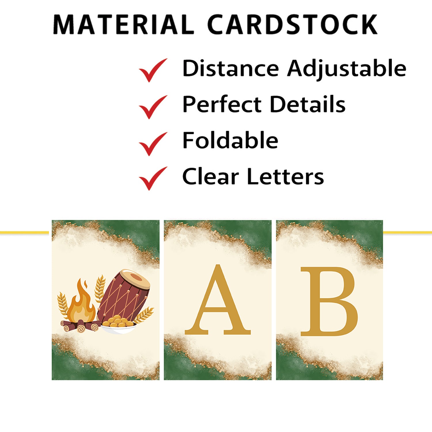 Lohri Party Banner for Decoration