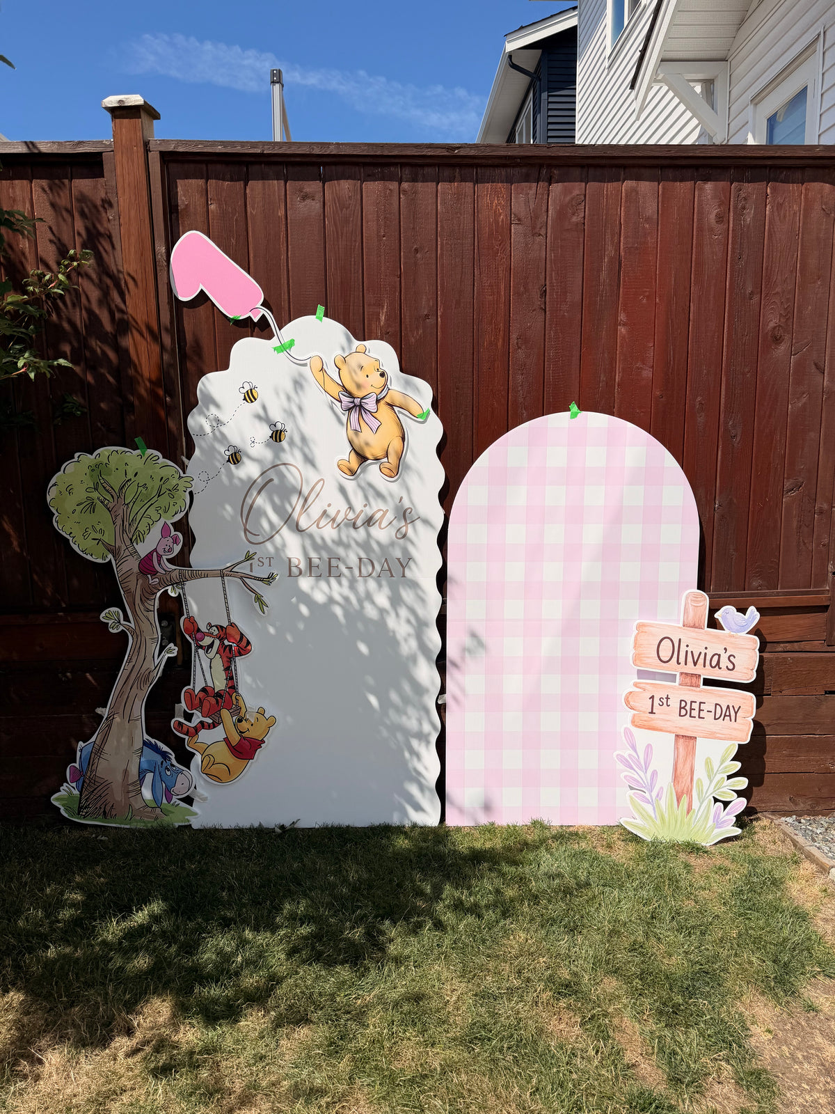 Customized Birthday Party Combo | Backdrop + 2 Character Cutouts (Any Theme) | Custom DIY bundle pack |