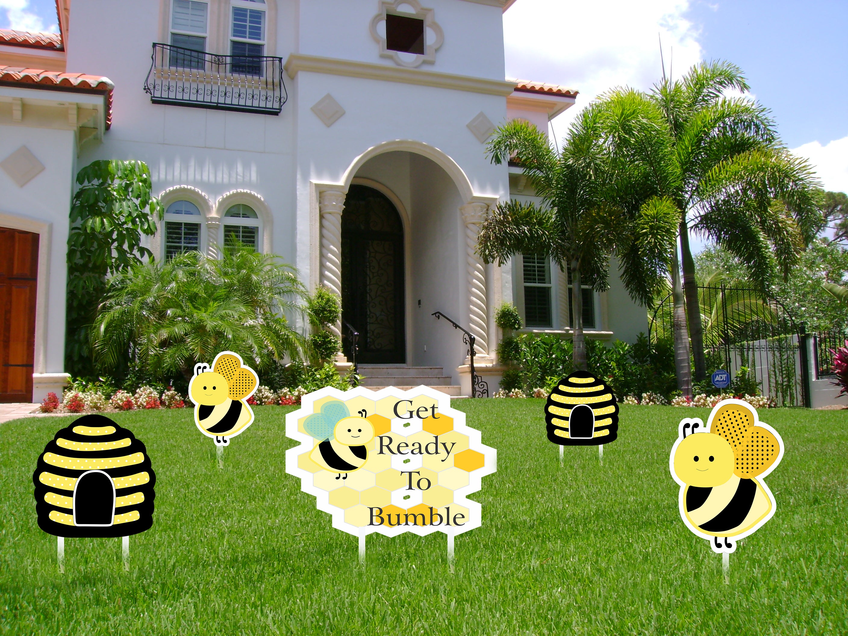 "What It Will Bee" Baby Shower Theme Party Cutouts