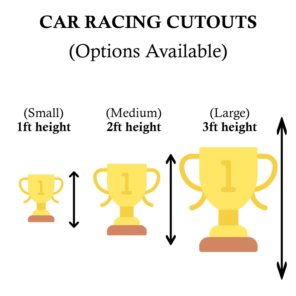 Car Theme Party Cutouts / Props