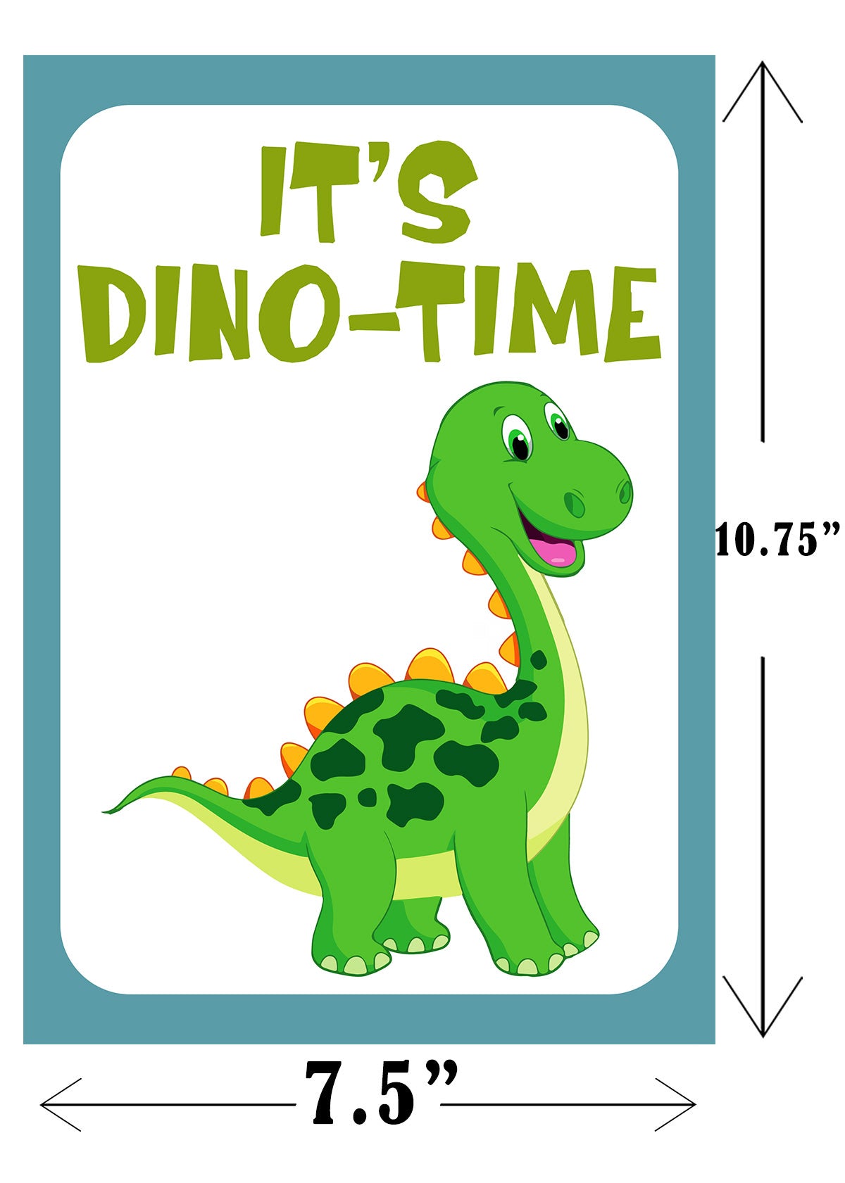 Dinosaur Theme Birthday Party Door Wall Banner