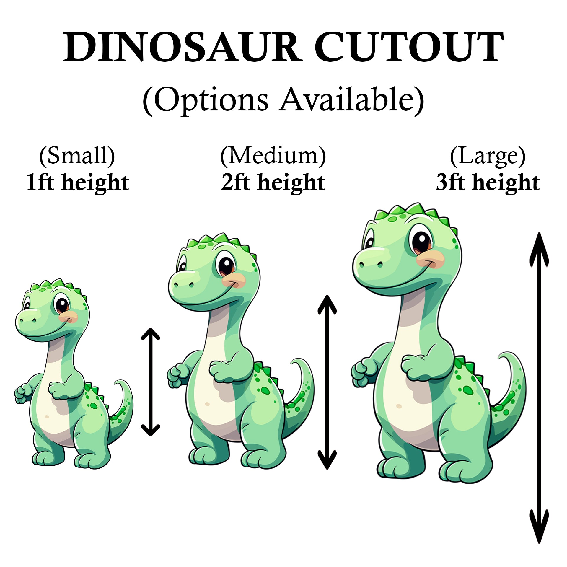 Dinosaur Theme Cutouts or Props