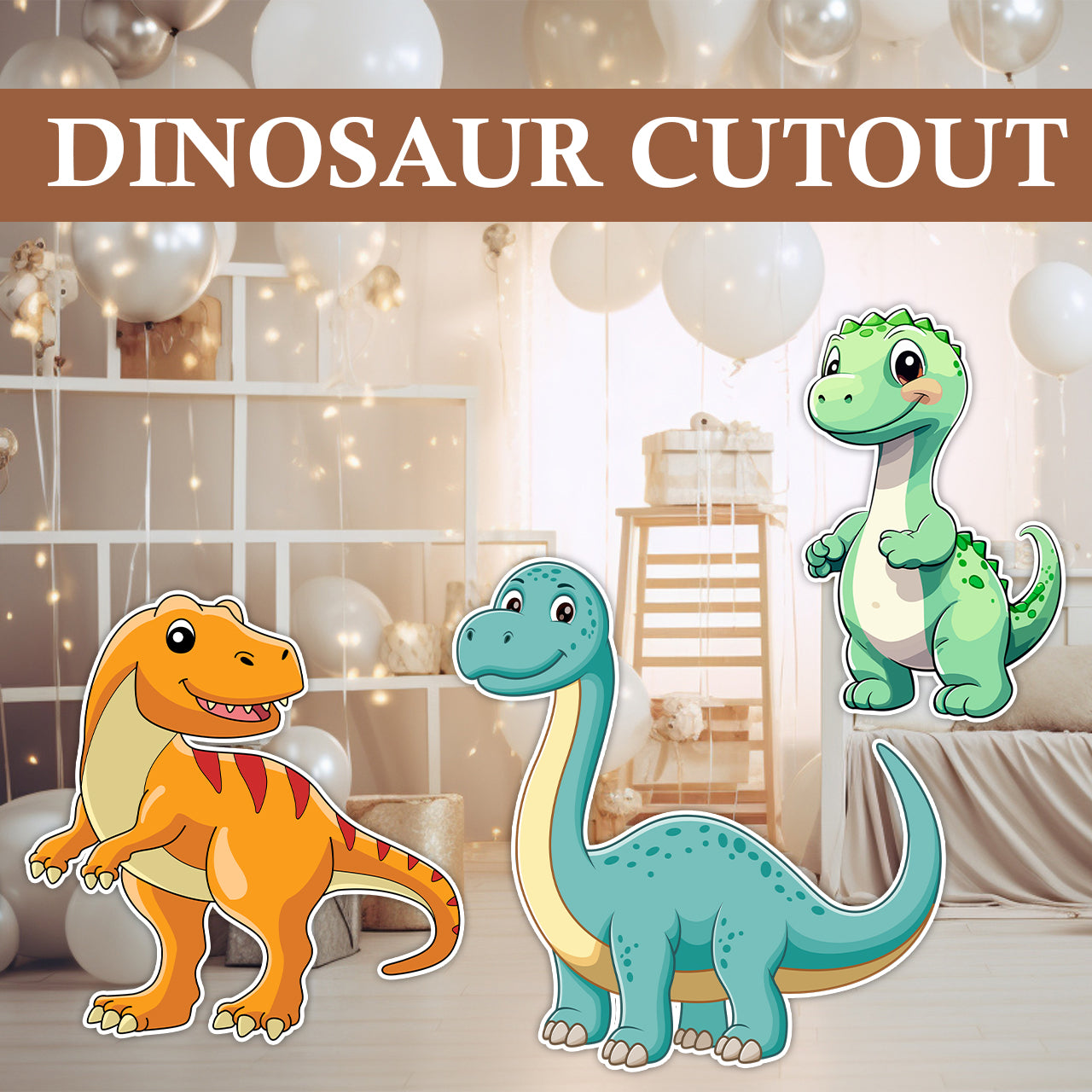 Dinosaur Theme Cutouts or Props