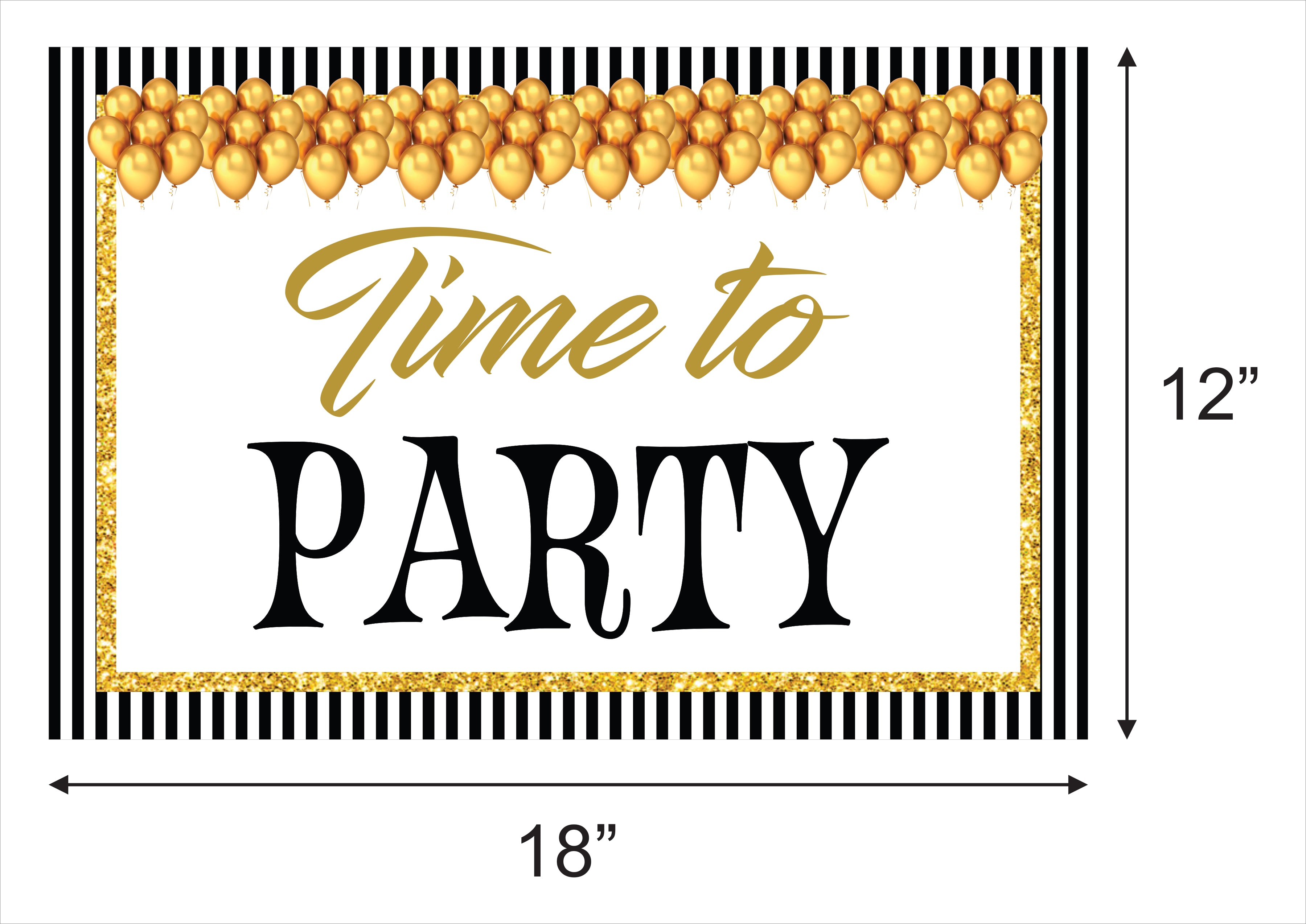 Milestone Theme Birthday Table Mats for Decoration