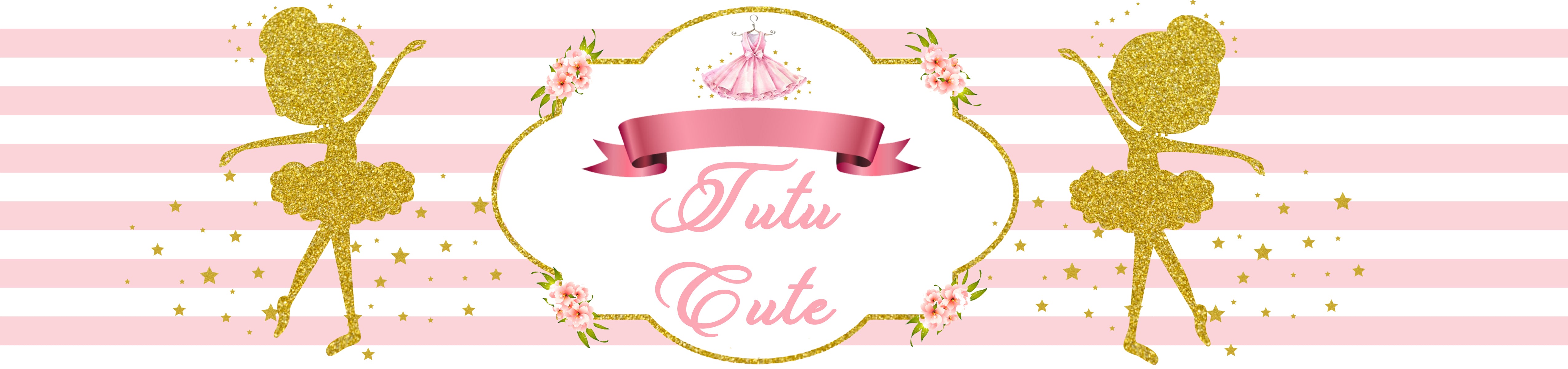 Ballerina Theme Water Bottle Labels