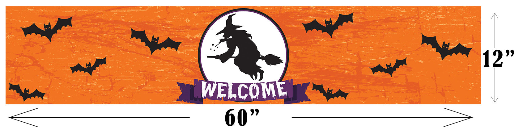 Halloween Party Long Banner for Decoration