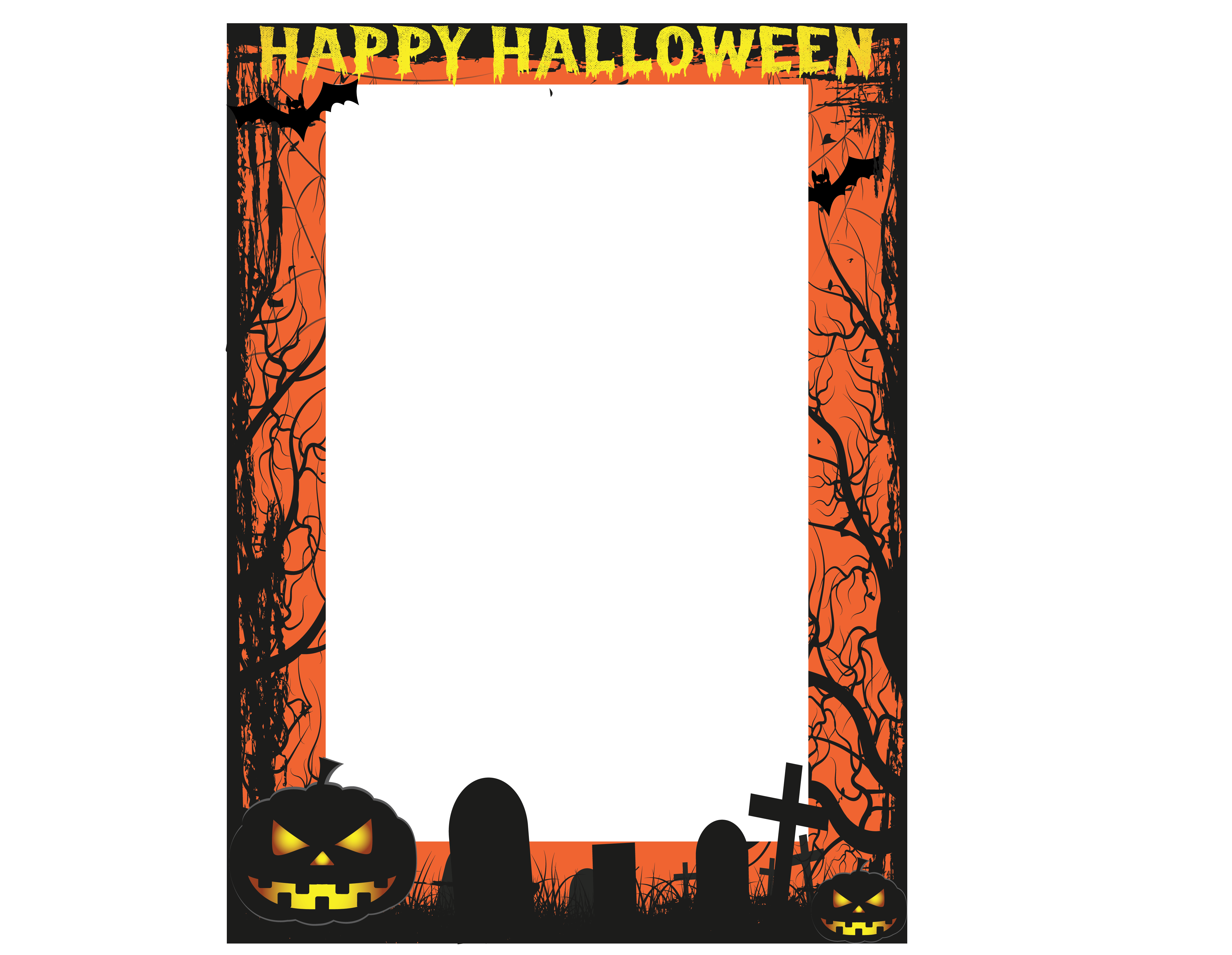 Halloween Photo Frame Decorations /Selfie Photo Booth
