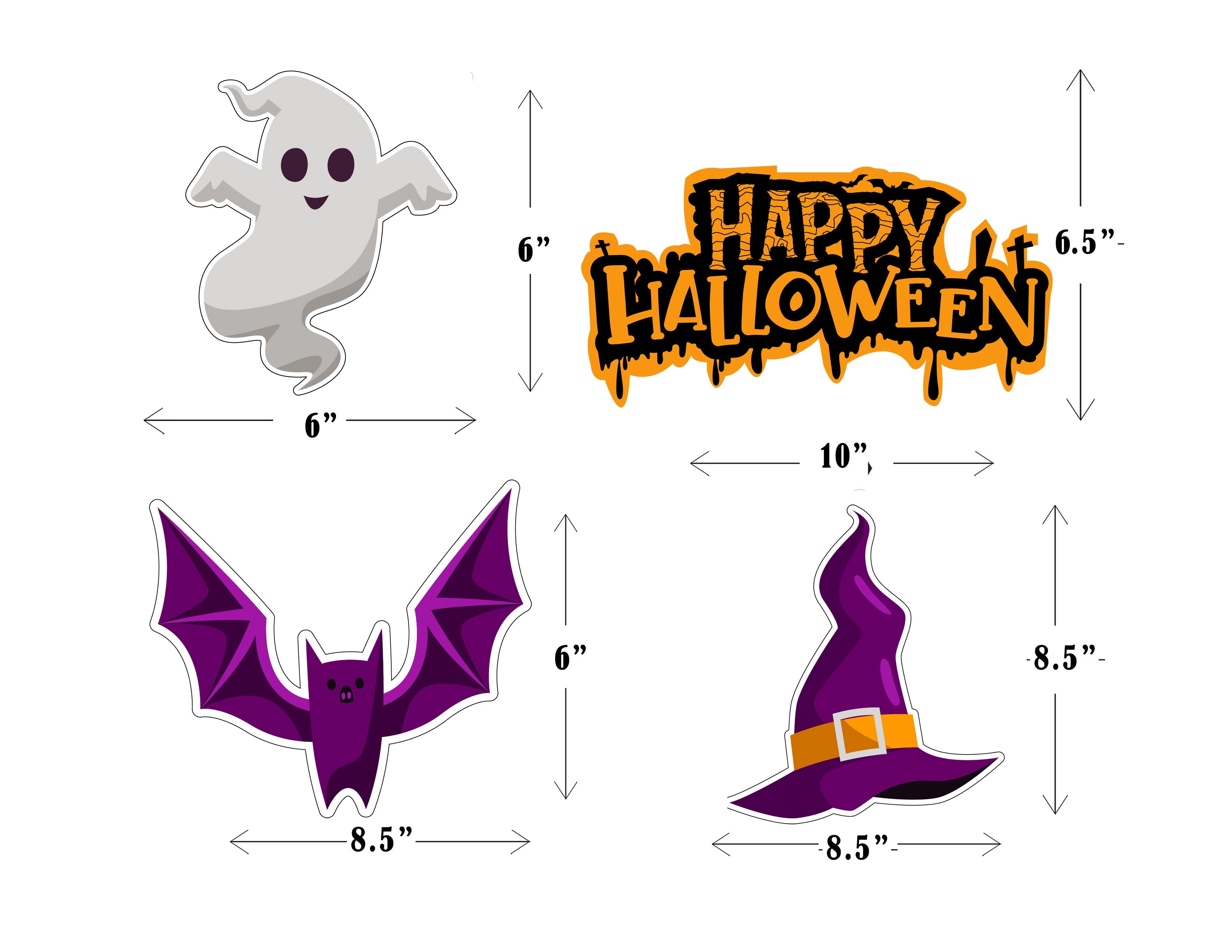 Halloween Party Table Toppers for Decoration