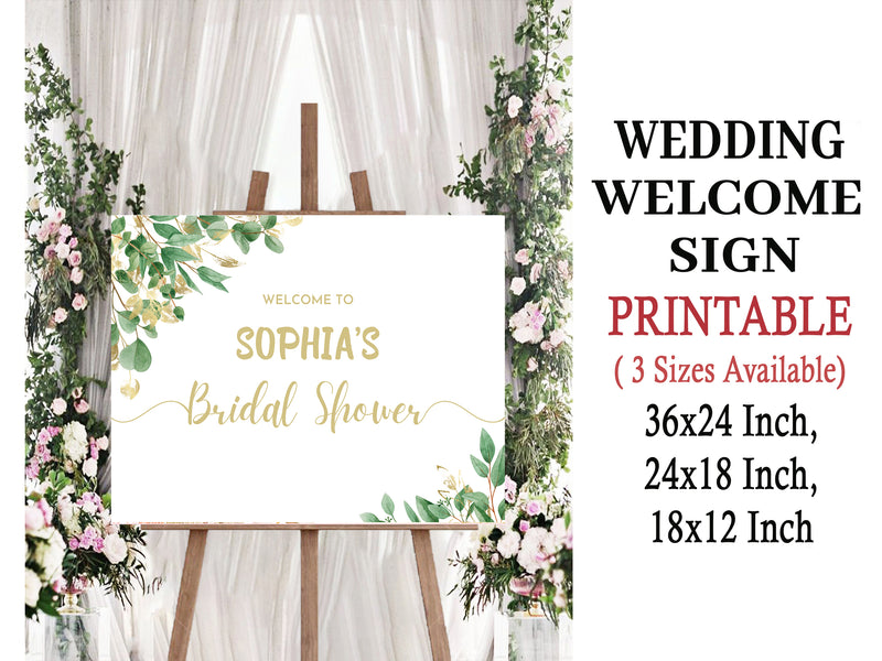 Bridal Shower Party Yard Sign/ Welcome Board