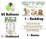 Wild One Theme Birthday Party Personalized Multi-Saver Combo For Your Kids First Birthday