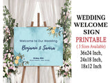 Wedding Welcome Sign Board for Decoration