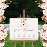 Wedding Ceremony Timeline Board