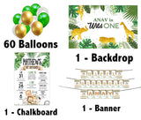 Wild One Theme Birthday Party Personalized Multi-Saver Combo For Your Kids First Birthday