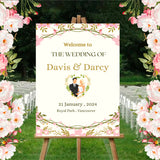 Wedding Welcome Sign Board for Decoration