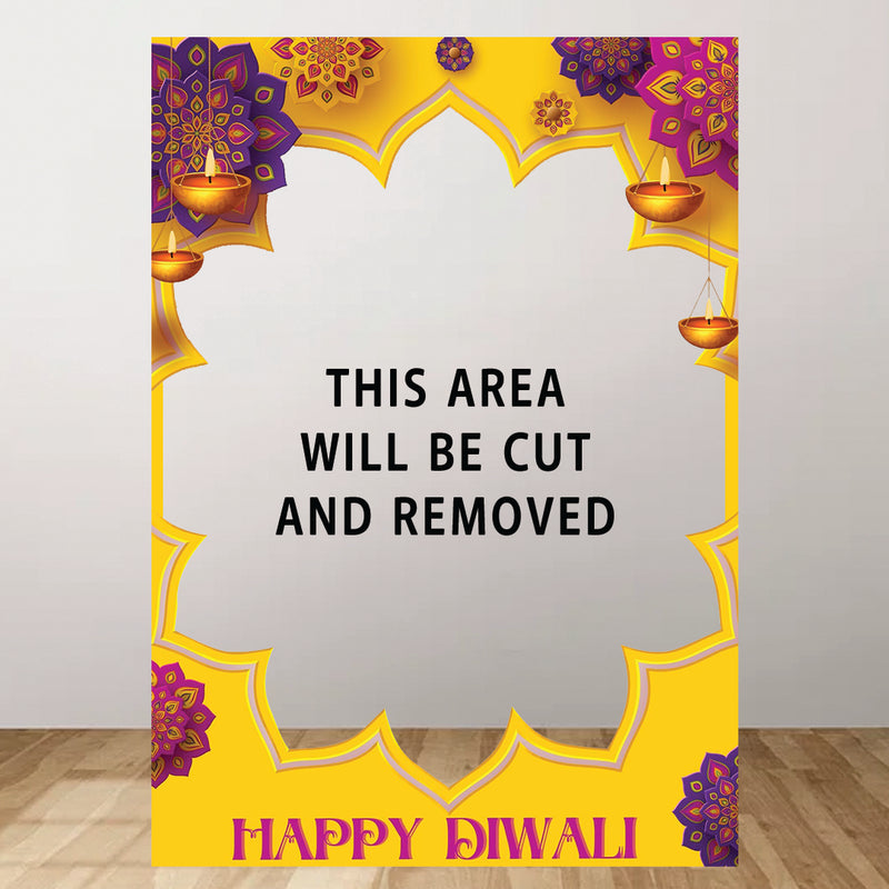 Diwali Photo Frame Decorations /Selfie Photo Booth