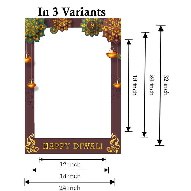 Diwali Photo Frame Decorations /Selfie Photo Booth