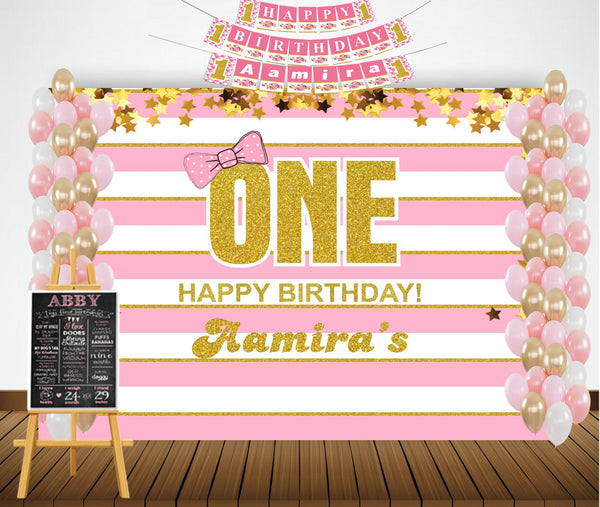 One Happy Theme Birthday Party Personalized Multi-Saver Combo For Your Kids First Birthday