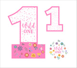 Wild One Theme Birthday Party Cutouts