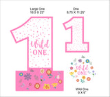 Wild One Theme Birthday Party Cutouts