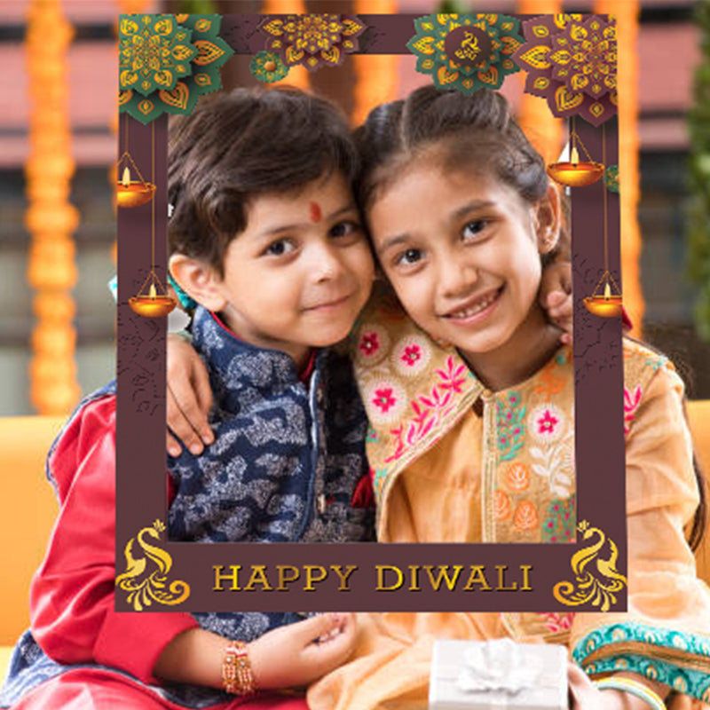 Diwali Photo Frame Decorations /Selfie Photo Booth