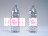 Wild One Theme Water Bottle Labels