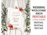 Wedding Welcome Sign Board for Decoration