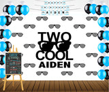 Two Cool Theme Birthday Party Personalized Multi-Saver Combo.