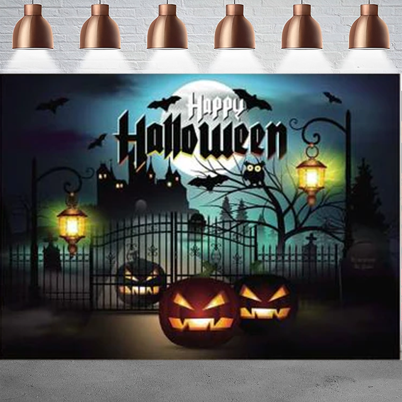 Halloween Party Decoration Backdrop