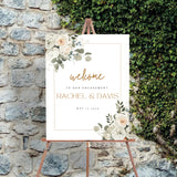 Engagement Party Welcome Board for Decoration