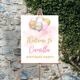 First Birthday Theme Birthday Party Yard Sign/Welcome Board