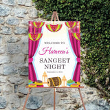 Mehndi Ceremony Signage or Welcome Board for Decoration