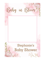 Baby Shower Party Selfie Photo Booth Frame