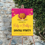 Diwali Welcome Board Sign for Decoration