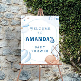 Baby Shower Welcome Board Sign for Decoration