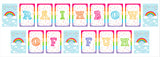 Rainbow Birthday Party Banner for Decoration