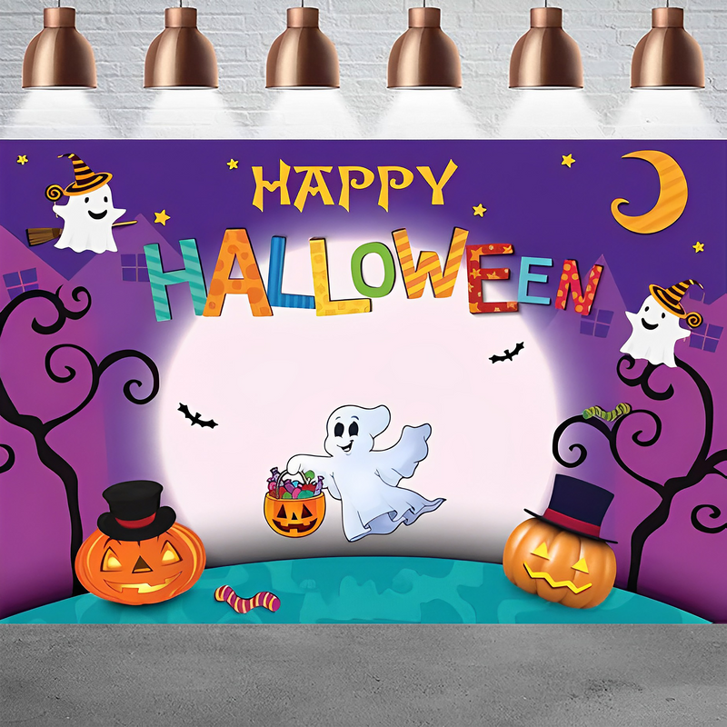 Halloween Party Decoration Backdrop