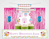 Candyland Birthday Party Decoration Kit - Personalized