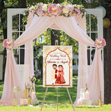 Indian Wedding Ceremony Welcome Board/Sign for Decoration