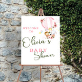 Baby Shower Welcome Board Sign for Decoration