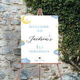 Twinkle Twinkle Little Star Theme Birthday Party Yard Sign/Welcome Board.