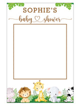 Baby Shower Party Selfie Photo Booth Frame