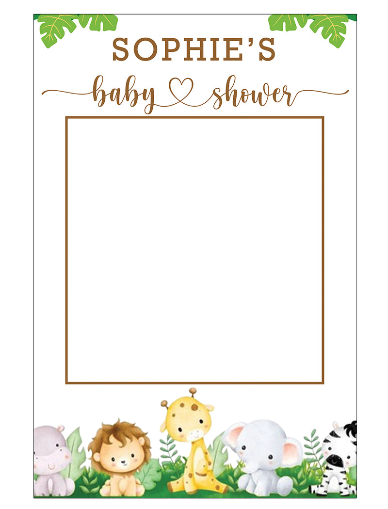 Baby Shower Party Selfie Photo Booth Frame