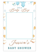 Baby Shower Party Selfie Photo Booth Frame