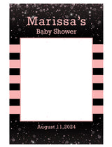 Baby Shower Party Selfie Photo Booth Frame