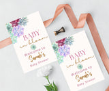 Baby In Bloom Theme Baby Shower E- Invite/Printed Invitation Card