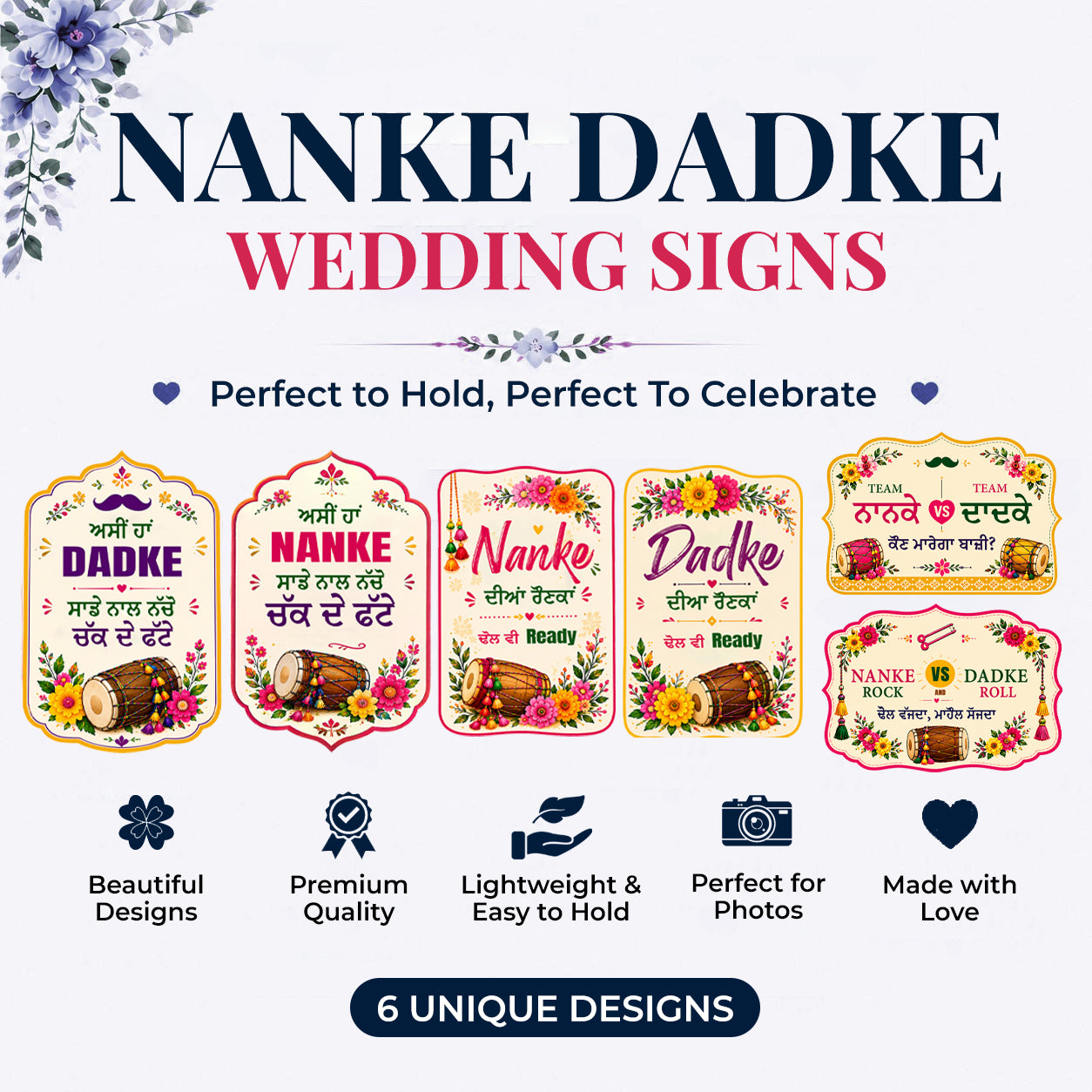 Jaggo Nanke Mel Signs, Punjabi Team Nanke / Dadke Signs