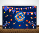 Battlefield Theme Birthday Party Personalized Backdrop.