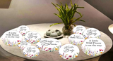 Wild Flower Baby Shower Party Table Confetti