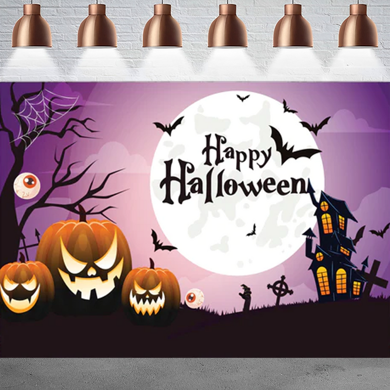 Halloween Party Decoration Backdrop